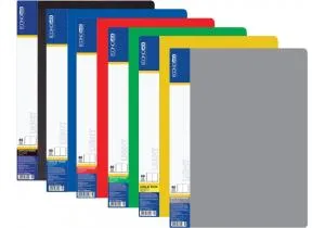 Папка Economix Light А4 з 40 файлами асорті E37604, З файлами