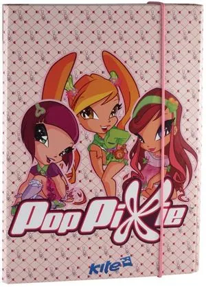 Папка для тетрадей на резинках картон В5 Pop Pixie PP13-210K