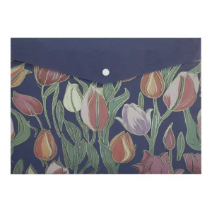 Папка-конверт Buromax А4 на кнопці GARDEN ARABESKI BM.3943-02-1, Папки-конверти - фото 4