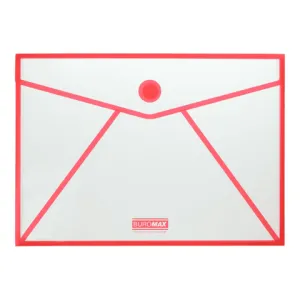 Папка-конверт Buromax А4 на липучці CONTOUR BM.3707-08, Папки-конверти - фото 1
