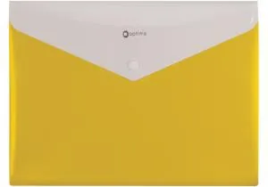 Папка-конверт А4 Вишиванка на кнопке, на 2 отделения Optima O35206, Папки-конверты - фото 2