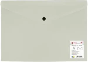 Папка-конверт на кнопке OPTIMA непрозрачная А4 180 мкм фактура СМУГА ассорти O35261, Папки-конверты - фото 3