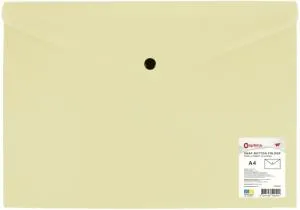 Папка-конверт на кнопке OPTIMA непрозрачная А4 180 мкм фактура СМУГА ассорти O35261, Папки-конверты - фото 4
