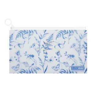 Папка-конверт на zip-блискавці Buromax ARABESKI А4 матовий пластик BM.3980, Папка на блискавці, пластикові замку - фото 1