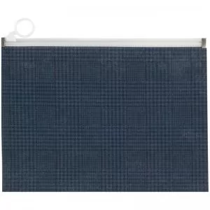 Папка Axent на блискавці zip-lock, А4 , Tartan Blue 1497-19-A