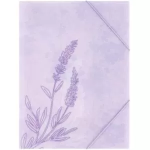 Папка на резинках А4+ AXENT Lavender 1509-A - Фото 3