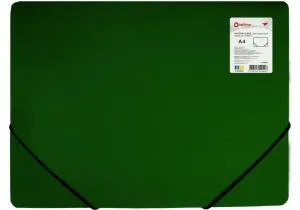 Папка OPTIMA на резинках А4 500 мкм фактура СМУГА ассорти O30699, Папки на резинках - фото 1