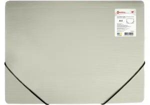 Папка OPTIMA на резинках А4 500 мкм фактура СМУГА ассорти O30699, Папки на резинках - фото 3