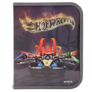 Папка на молнии Hot Wheels B5 Kite HW19-203