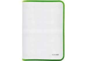 Папка-пенал А4 пластиковая на молнии прозрачная Economix E31644, Папки на молнии, замке пластиковые - фото 1