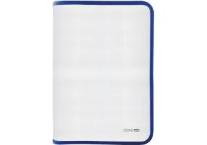 Папка-пенал ECONOMIX пластиковая на молнии В5 фактура ткань E31645-13, Папки на молнии, замке пластиковые - фото 1