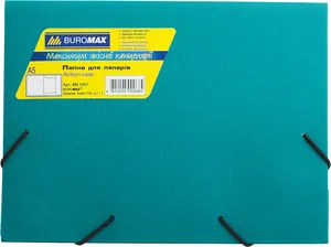 Папка пластикова А5 на гумках JOB BM.3901-99 Buromax - Фото 6