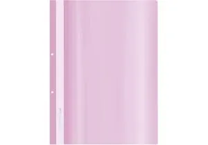 Папка-швидкозшивач А4 Economix Light з перфорацією 140/100 рожева E38505, Папки-швидкозшивачі - фото 1