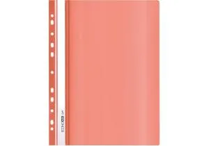 Папка-швидкозшивач Economix Light А4 з перфорацією чорна E38504-01, Папки-швидкозшивачі - фото 2