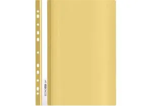Папка-швидкозшивач Economix Light А4 з перфорацією чорна E38504-01, Папки-швидкозшивачі - фото 4
