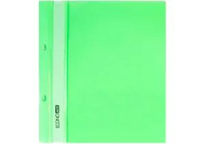 Папка-скоросшиватель Economix А5 с перфорацией фактура глянец персиковая E31506-86, Папки-скоросшиватели - фото 2