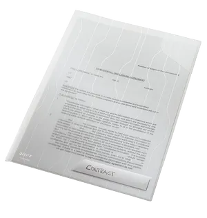 Папка-куточок Leitz Combifile щільний прозорий упаковка 3 шт. 47280003, Папки-куточки