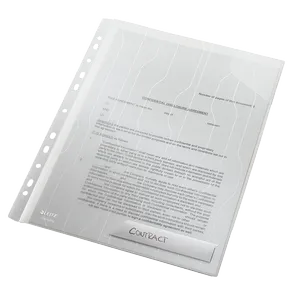 Папка-куточок Leitz Combifile прозорий упаковка 5 шт. 47260003, Папки-куточки