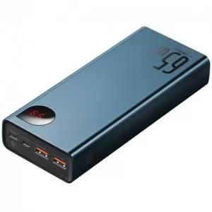 Павербанк Power Bank Baseus Adaman 20000 mAh 65W с быстрой зарядкой синий PPIMDA-D03 - Фото 6