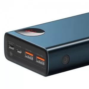 Павербанк Power Bank Baseus Adaman 20000 mAh 65W с быстрой зарядкой синий PPIMDA-D03 - Фото 7