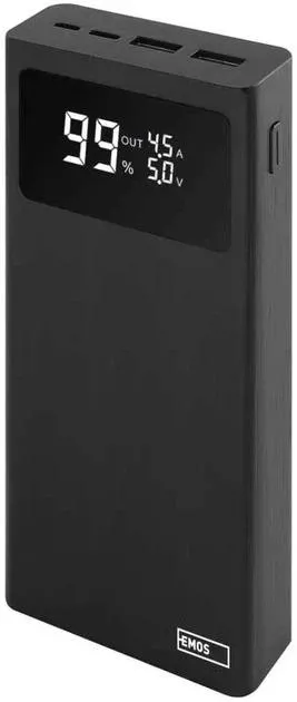 Павербанк EMOS BetaQ20 22,5W/20000mAh черный PD20W B0532B, Павербанки (Power Bank)
