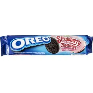 Печиво Oreo чізкейк полуниця 154г 10763784