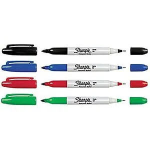Маркер перманентний з подвійним наконечником Sharpie TWIN TIP S08111 - Фото 2