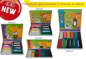 Пластилин 18 цветов 360г +стек KIDS Line ZiBi ZB.6212 - Фото 2