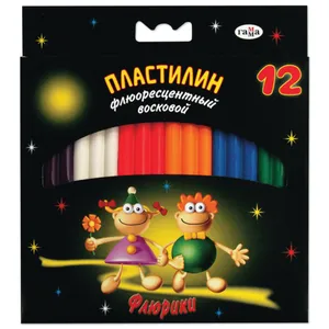 Пластилин флуоресцентный Флюрики Гамма 280034-37Н - Фото 3