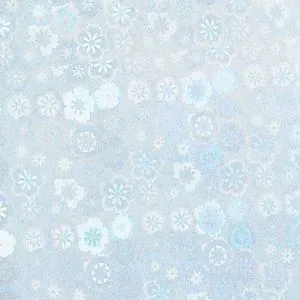 Плівка самоклеюча Zibi Flowers гологра мма срібло рулон ZB.4787-24 - Фото 2