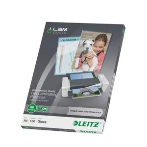 Плівки для ламінування Leitz A4 100 шт 74780000