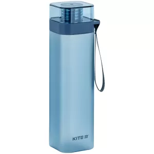 Бутылка для воды квадратная 700 мл синяя K24-1210 - Фото 1