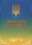 Почесна грамота подвійна 2