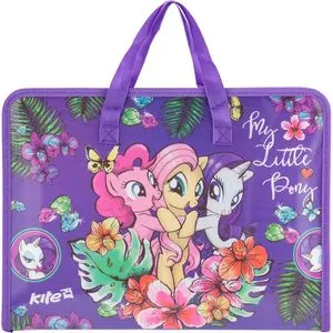 Портфель на блискавці А4 My Little Pony Kite LP17-202-01