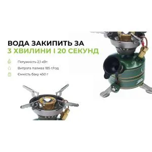 Жидкотопливная горелка примус BRS магниево-алюминиевый сплав BRS-29B, Газовые горелки - фото 11