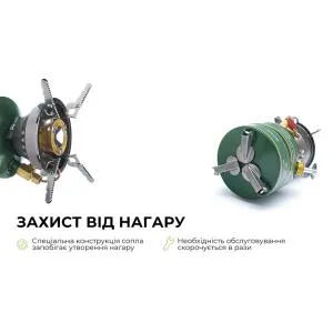 Жидкотопливная горелка примус BRS магниево-алюминиевый сплав BRS-29B, Газовые горелки - фото 12
