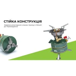 Жидкотопливная горелка примус BRS магниево-алюминиевый сплав BRS-29B, Газовые горелки - фото 14