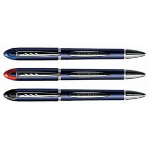 Ручка-ролер uni JETSTREAM 0.7 мм чорний SX-217