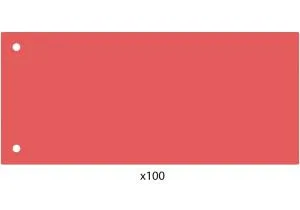 Розділювач листів ECONOMIX 240x105мм Economix пластик зелений 100 шт E30811-04, Роздільники - фото 5