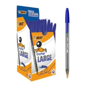 Ручка шариковая BIC Cristal Large 50 шт bc880656, Шариковые