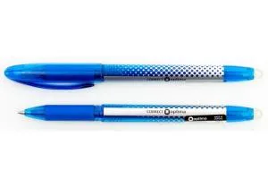 Ручка гелева OPTIMA CORRECT 0,5 мм що самостирається пише синім O15744, Ручки гелеві - фото 1