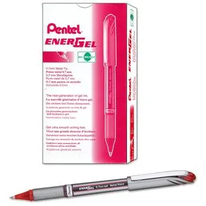 Ручка гелева EnerGel 0.7 мм Pentel BL27 - Фото 6