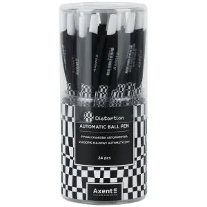 Ручка кулькова автоматична AXENT синя AB1090 - Фото 7