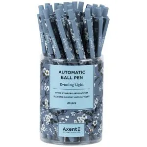 Ручка кулькова автоматична AXENT синя AB1092 - Фото 3