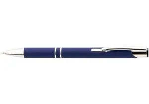 Ручка шариковая металлическая ECONOMIX PROMO SOFT, пишет синим E10312, Ручки шариковые - фото 2