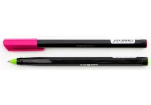 Ручка шариковая OPTIMA BLACK 0,7мм. корпус черный пишет синим O15700, Ручки шариковые - фото 1