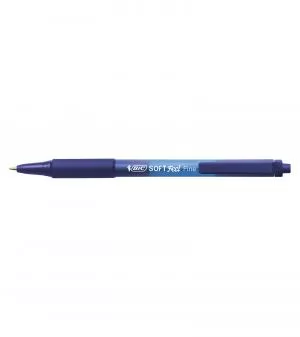 Ручка кулькова Soft Clic Grip синій 3 шт BIC bc893221 - Фото 1