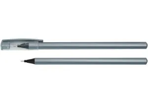 Ручка масляна OPTIMA CHROME 0,7 мм корпус металік пише синім O15748, Масляні