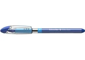 Ручка масляная SCHNEIDER SLIDER тонкая синяя S15100, Ручки масляные - фото 9