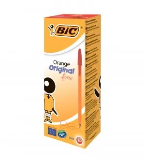 Ручка шариковая Orange 20 шт BIC bc119911011 - Фото 5